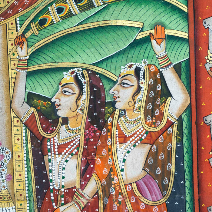 Sarad Purnima Pichwai Painting