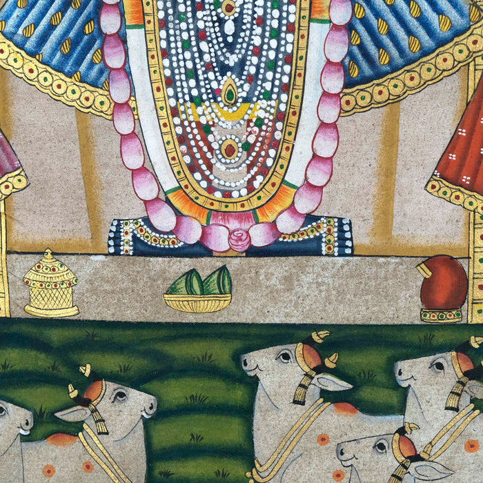 Sarad Purnima Pichwai Painting