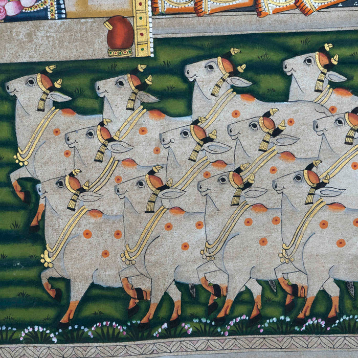 Sarad Purnima Pichwai Painting