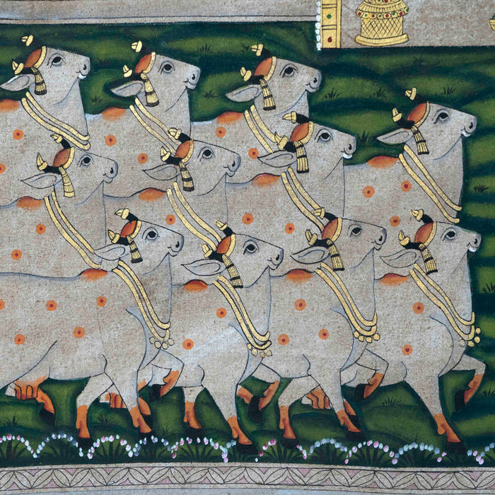 Sarad Purnima Pichwai Painting