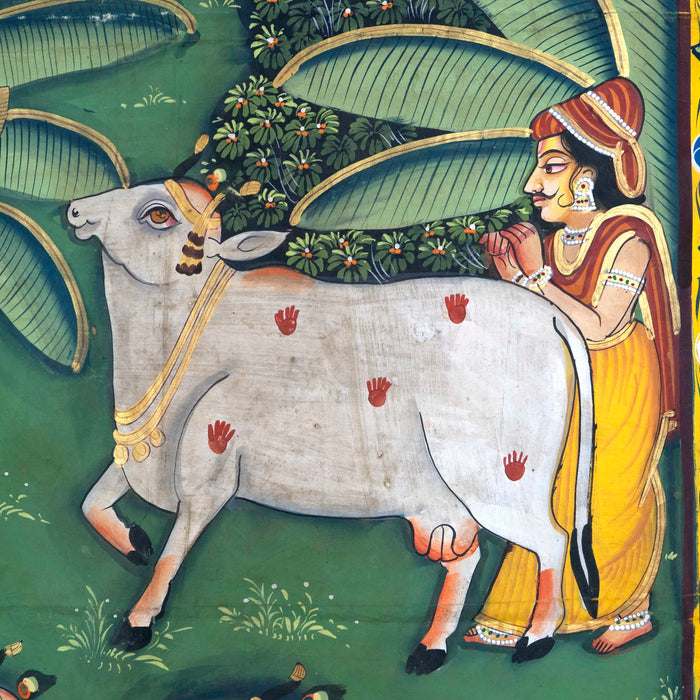 Rajbhog Swaroop Pichwai Painting