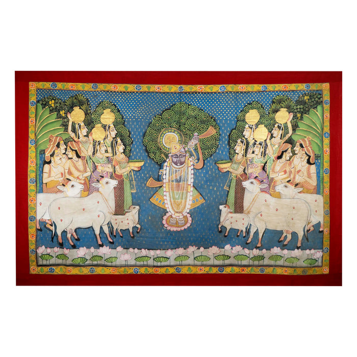 Sarad Purnima Pichwai Painting