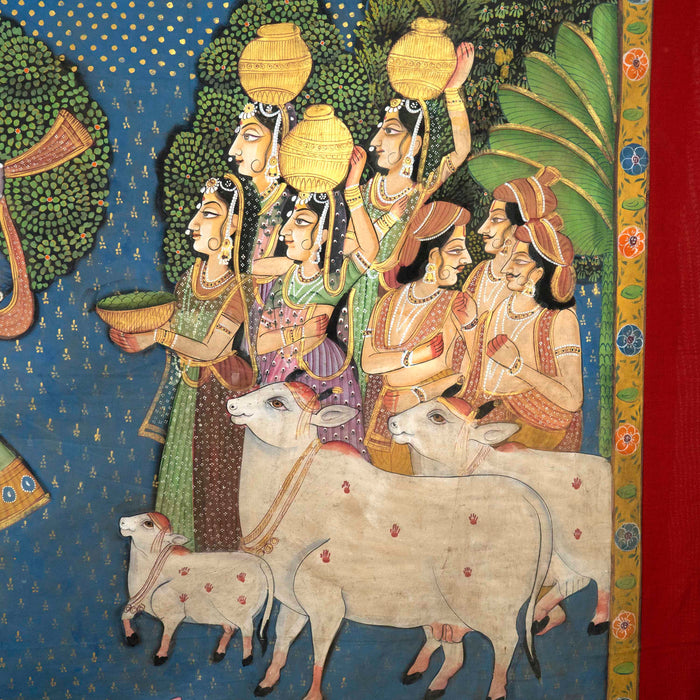 Sarad Purnima Pichwai Painting