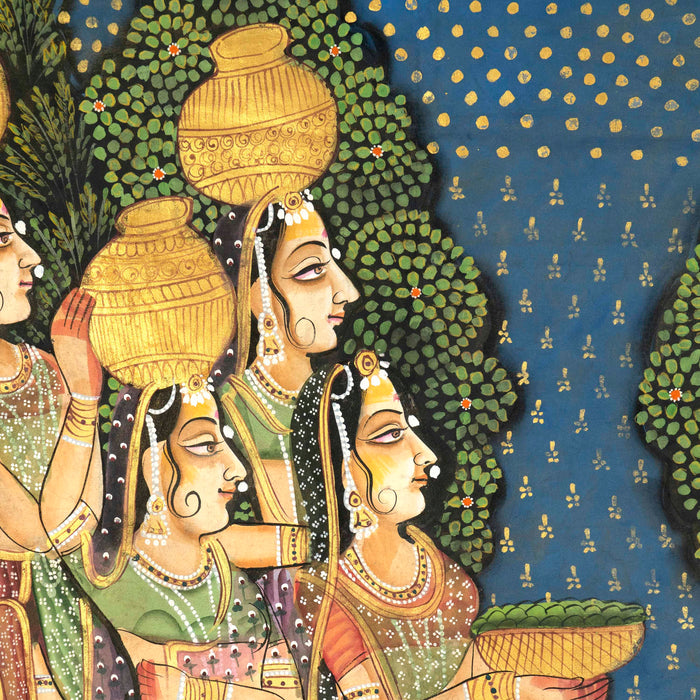 Sarad Purnima Pichwai Painting