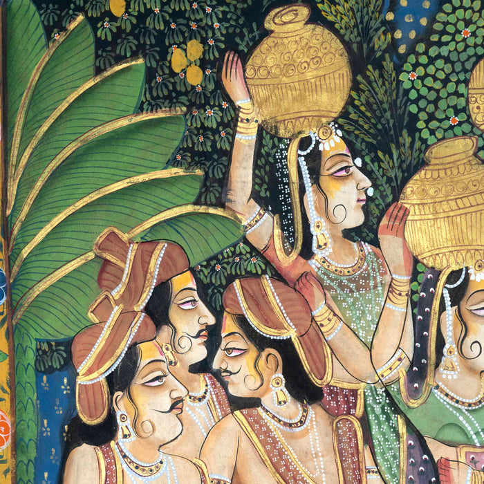 Sarad Purnima Pichwai Painting