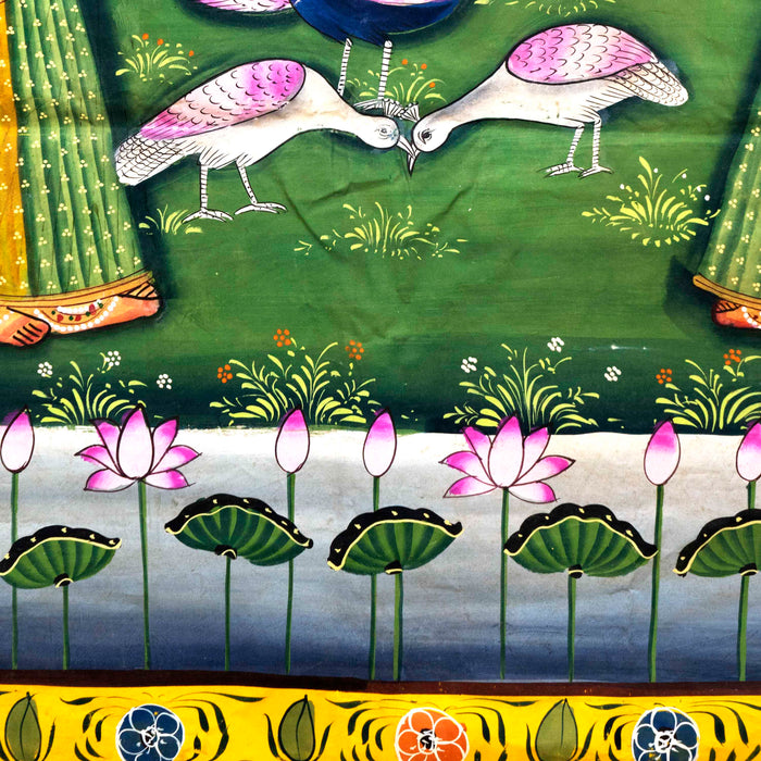 Shri Sarad Purnima Rajbhog Swaroop Pichwai Painting