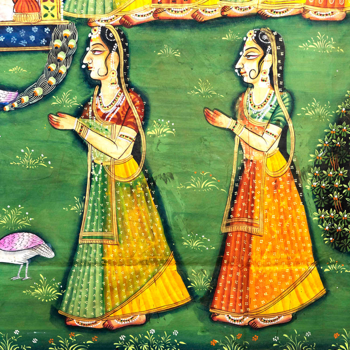 Shri Sarad Purnima Rajbhog Swaroop Pichwai Painting