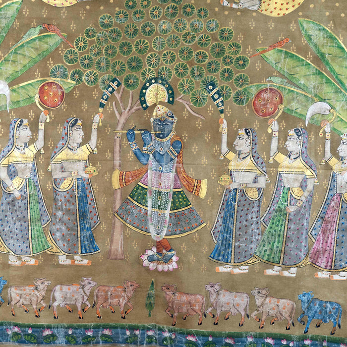 Sarad Purnima Swaroop Pichwai Painting