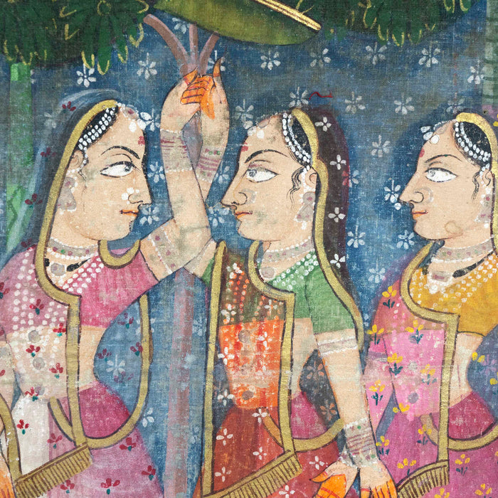 Sarad Purnima Swaroop Pichwai Painting