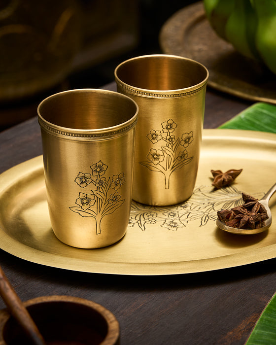 Nayantara Brass Tumbler