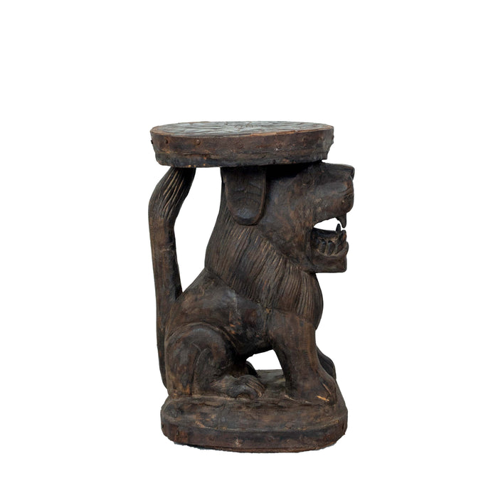 Simham Old Wood Stool