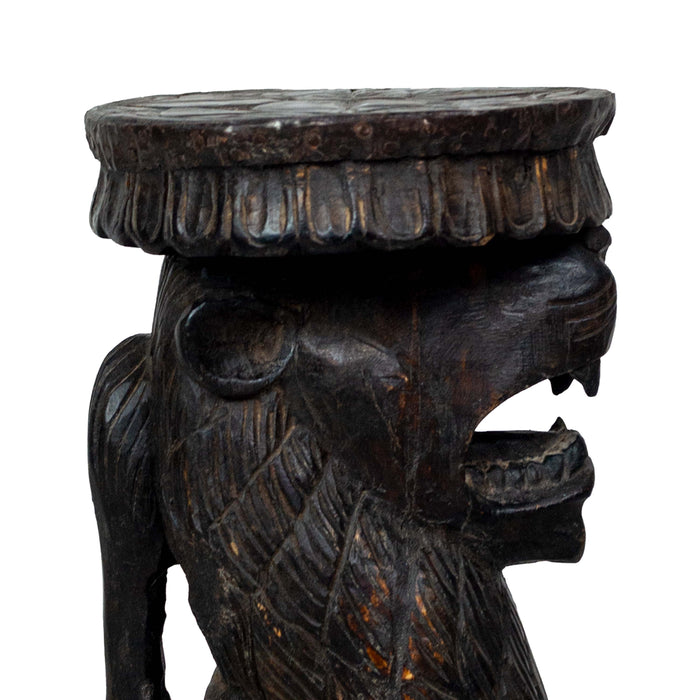 Aslan Old Wooden Stool