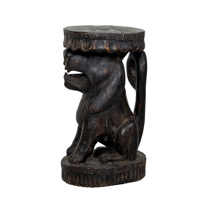 Aslan Old Wooden Stool