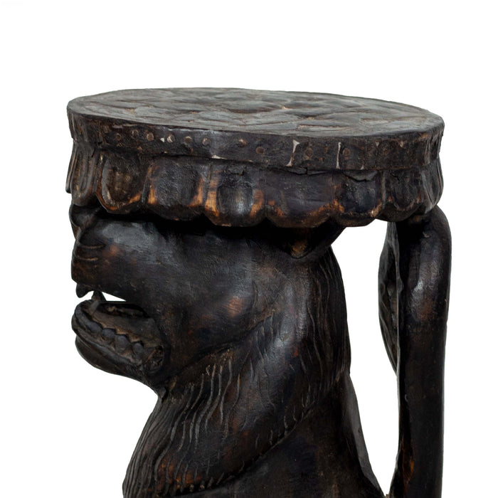 Aslan Old Wooden Stool