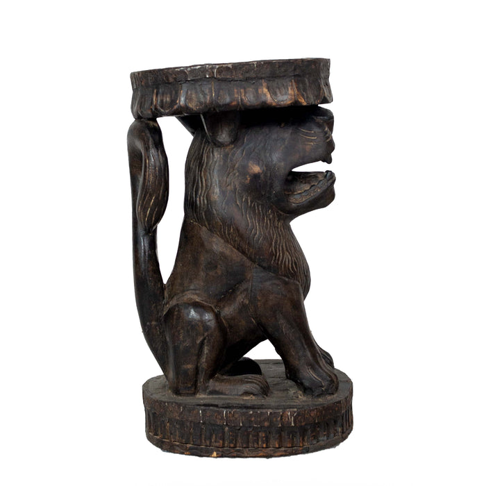 Aslan Old Wooden Stool