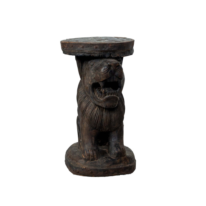 Simham Old Wood Stool