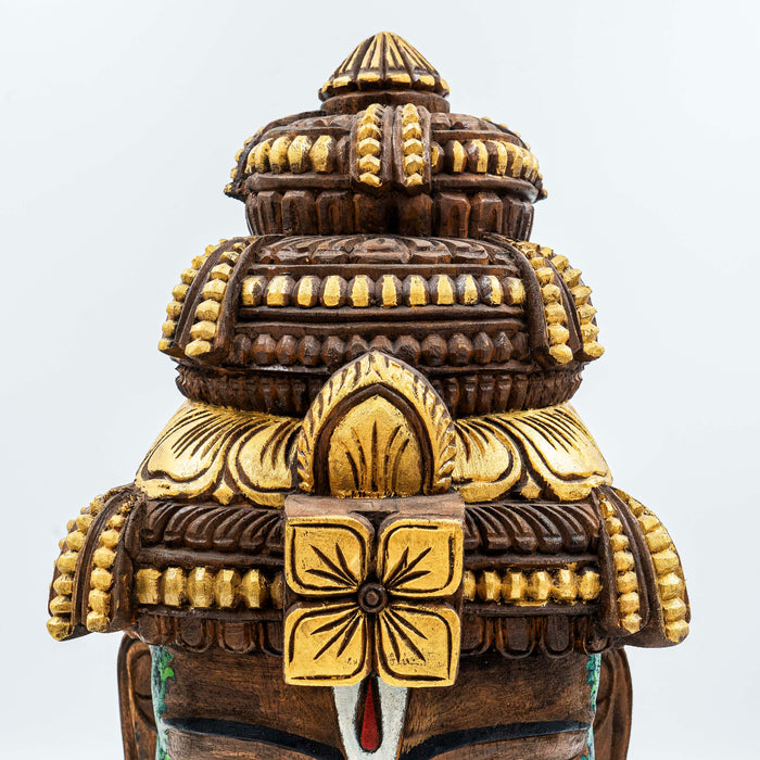 Vishnu Mask_RadhaKrishna Brindavan Table Top