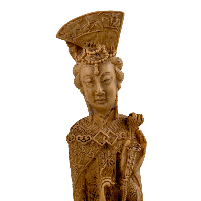 Hiro Immortal Figures on Plinths (Set of 2)