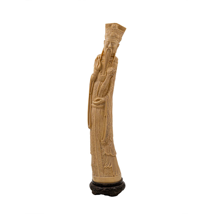 Hiro Immortal Figures on Plinths (Set of 2)