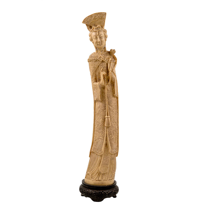 Hiro Immortal Figures on Plinths (Set of 2)