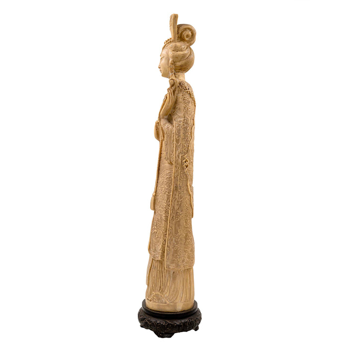 Hiro Immortal Figures on Plinths (Set of 2)