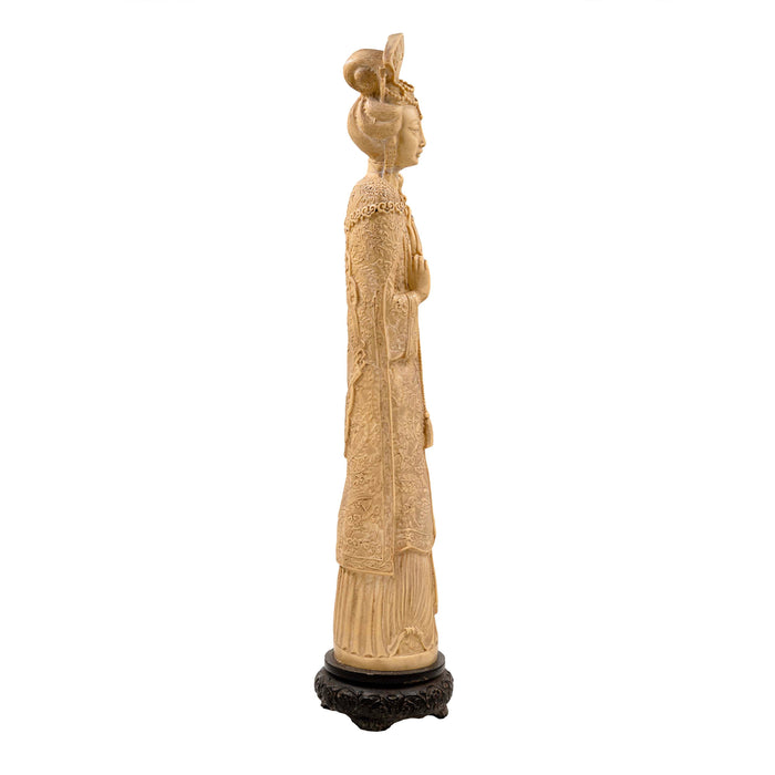 Hiro Immortal Figures on Plinths (Set of 2)