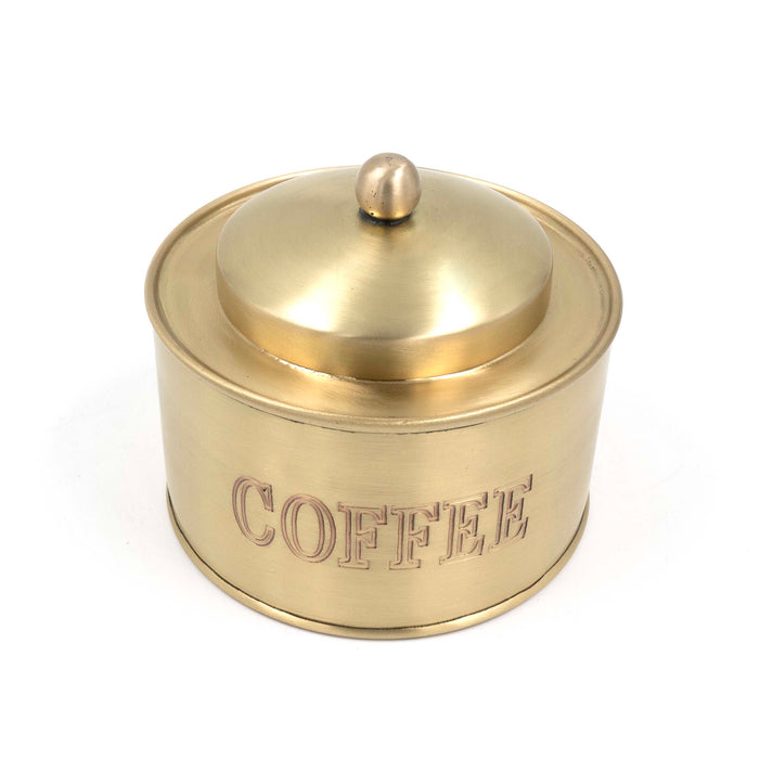 Ahvi Brass Coffee Jar