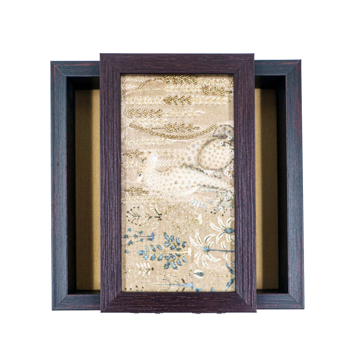 Cheetah Napkin Box Beige