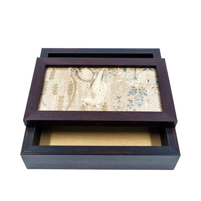 Cheetah Napkin Box Beige