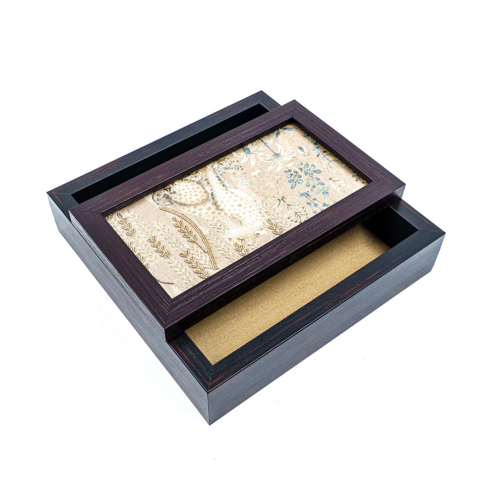 Cheetah Napkin Box Beige