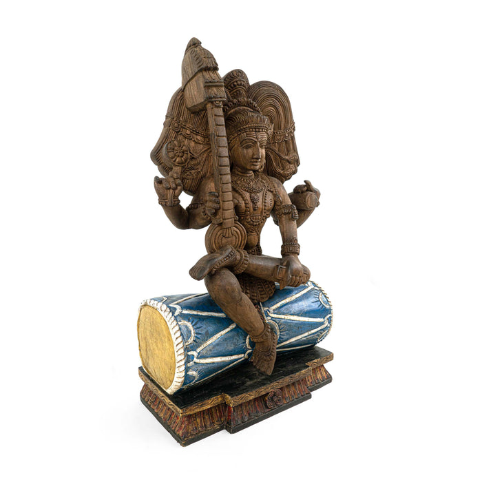 Shiva on Damaruka