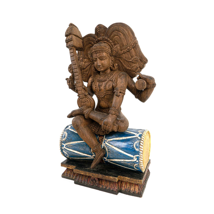 Shiva on Damaruka