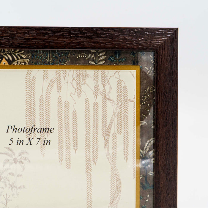 Cheetah Photo Frame - Black