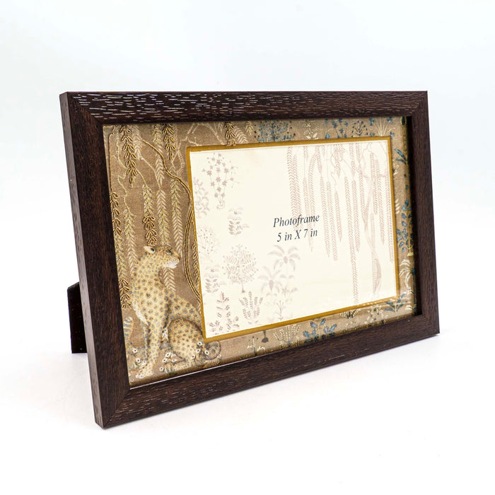 Cheetah Photo Frame - Beige