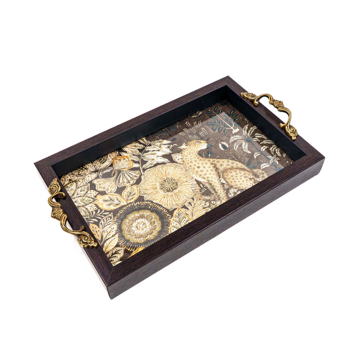 Cheetah Tray - Black