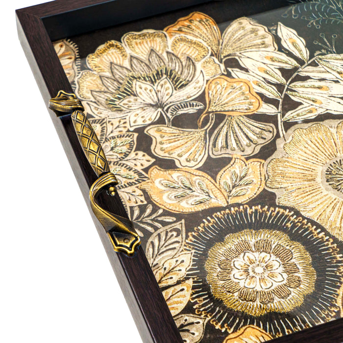 Cheetah Tray - Black