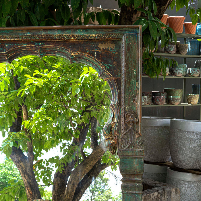 Shaye Recycle Teak Mirror