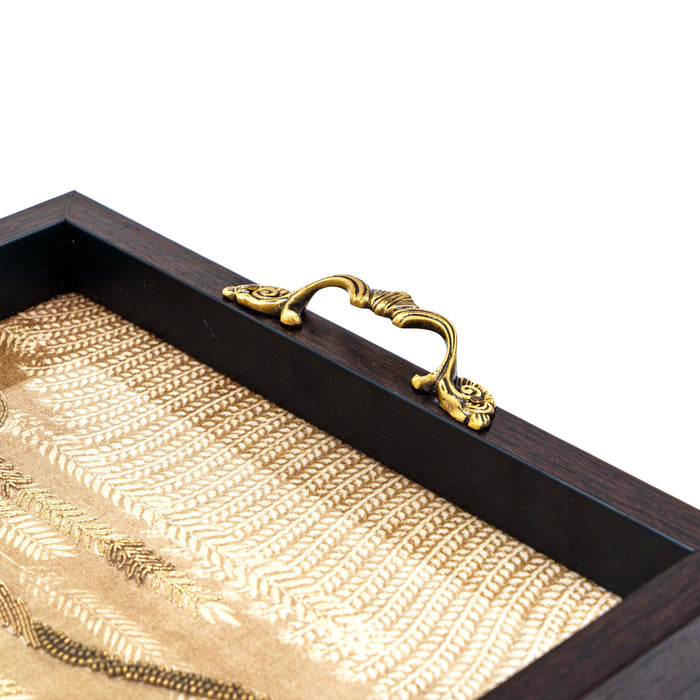 Cheetah Tray - Beige