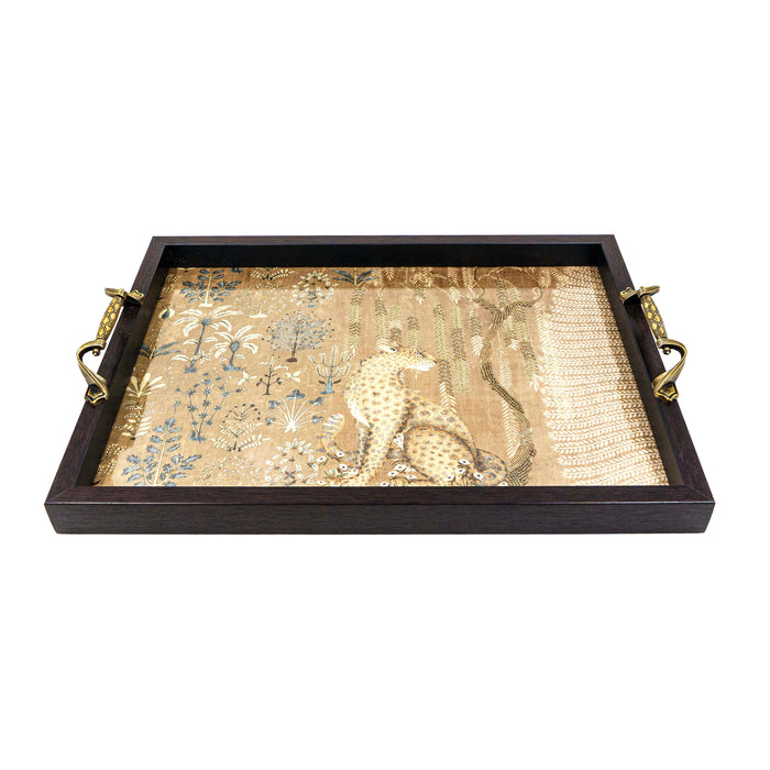 Cheetah Tray - Beige