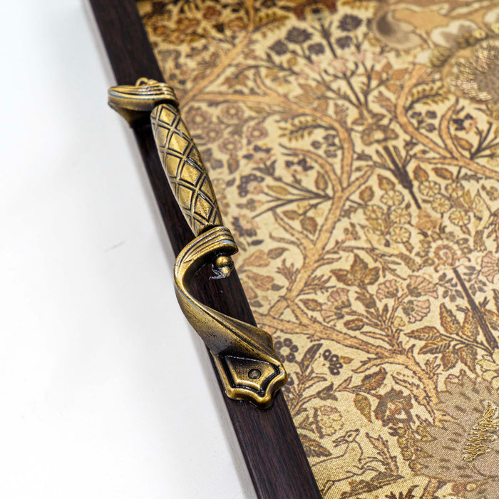 Jamavar Tray - Mustard