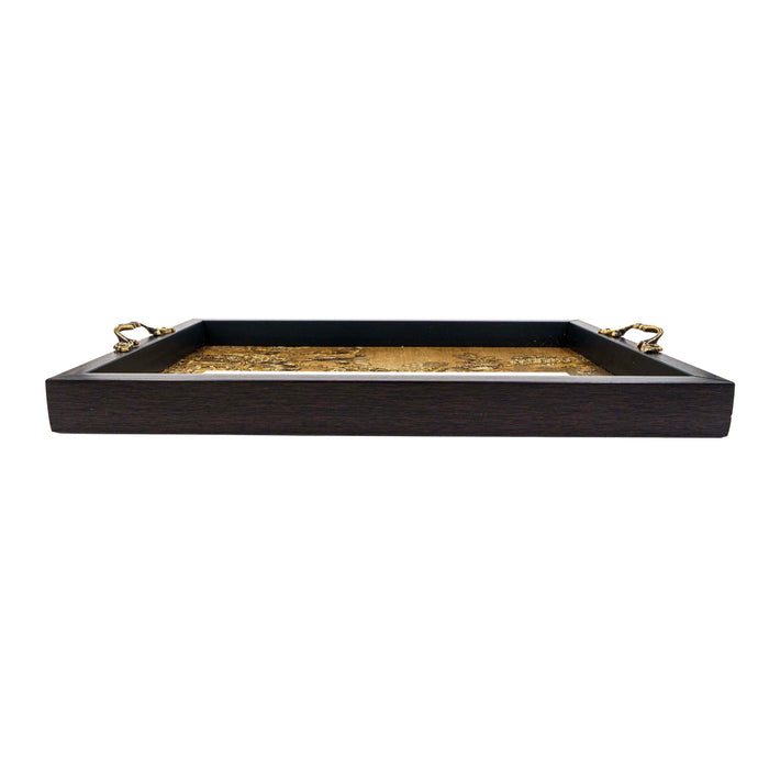 Jamavar Tray - Mustard