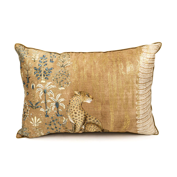 Cheetah Deco Cushion Cover - Beige
