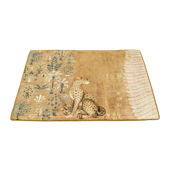 Cheetah Deco Cushion Cover - Beige