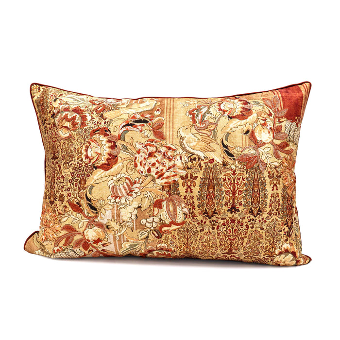 Jamvar Deco Cushion Cover - Rust