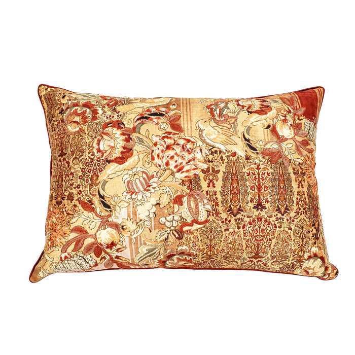 Jamvar Deco Cushion Cover - Rust