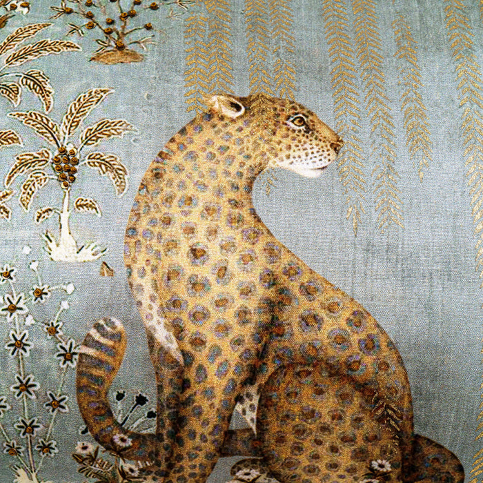 Cheetah Deco Cushion Cover - Grey