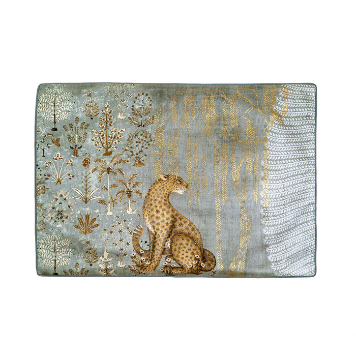 Cheetah Deco Cushion Cover - Grey