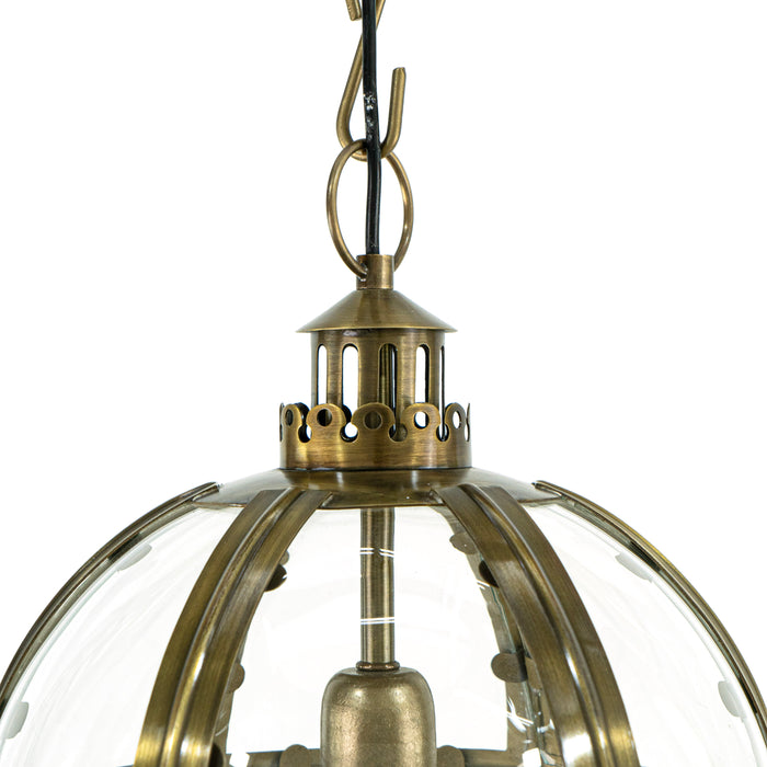 Dominioni Brass Antique Pendant Lamp