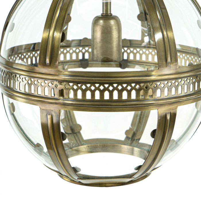 Dominioni Brass Antique Pendant Lamp