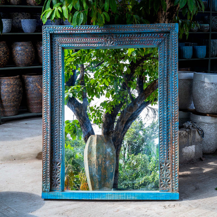 Siena Recycle Teak Mirror